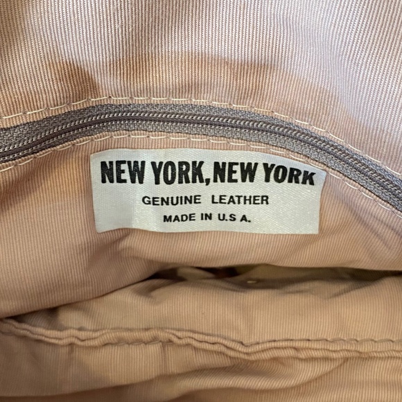Vintage New York New York 80s Leather purse - Picture 5 of 8